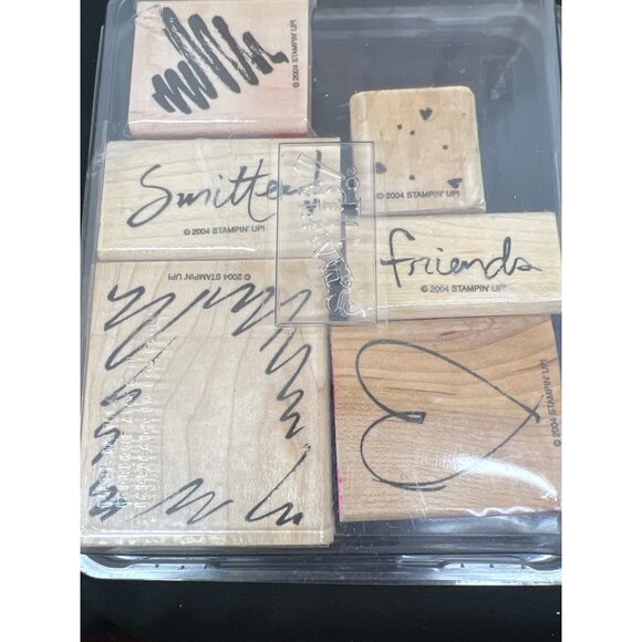 Stampin Up! 66-Piece Wood-Mounted Rubber Stamp Set - Picture 10 of 13